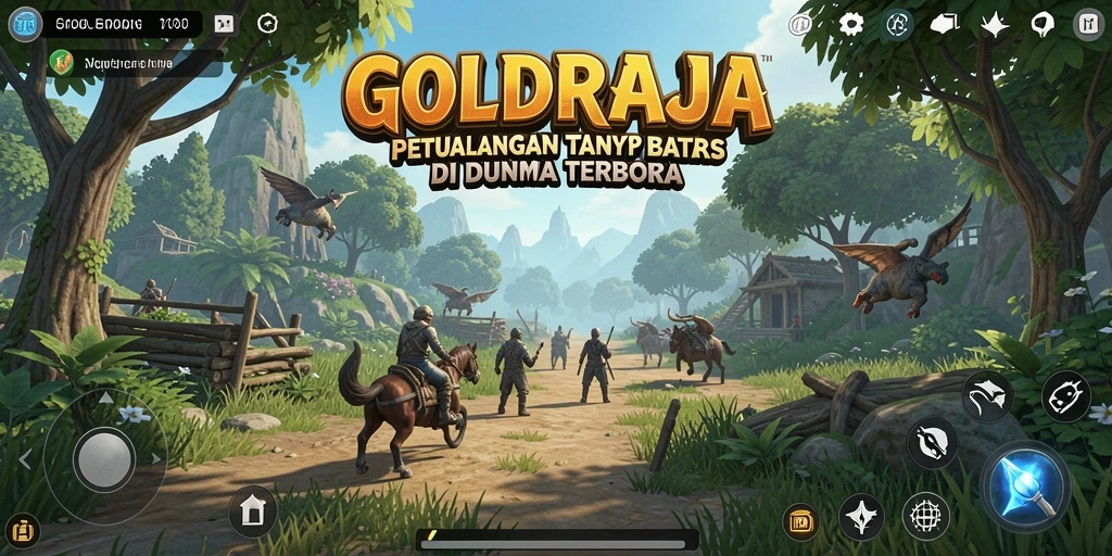 Screenshot menampilkan gameplay Open World yang mengesankan.