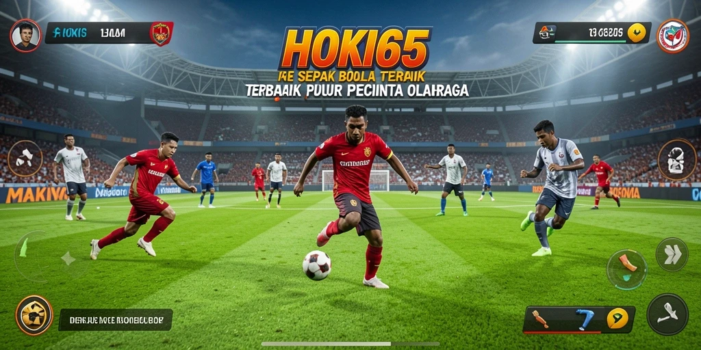 Tampilkan aksi seru permainan sepak bola di HOKI65.