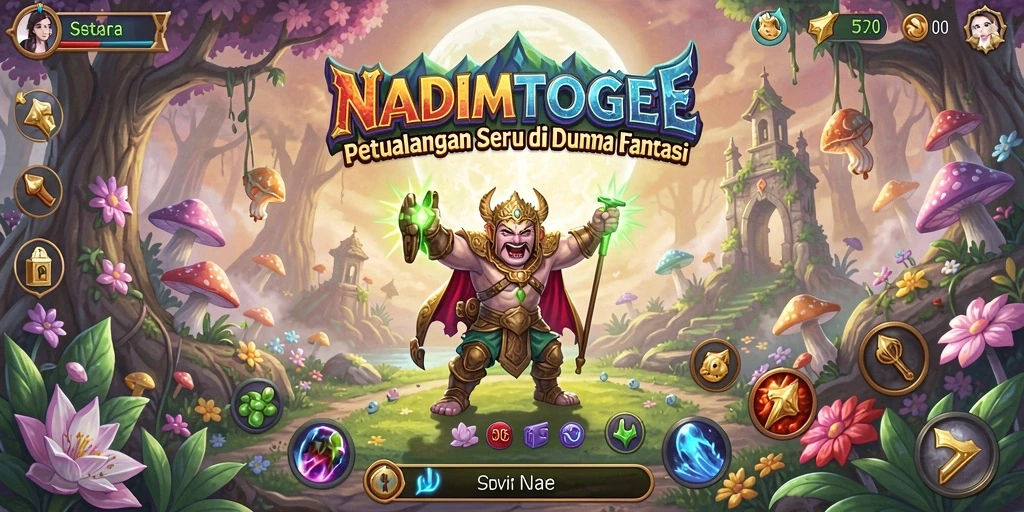 Gameplay seru NADIMTOGEL dengan petualangan epik.
