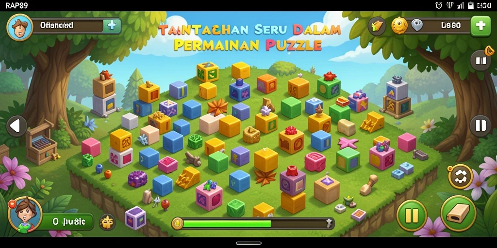Tampilan menakjubkan dari gameplay RAP89 yang seru dan penuh tantangan.